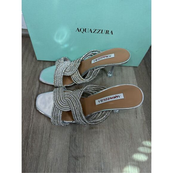 Aquazzura Gatsby Mule 75 Size 38 (8) $1,315 - Picture 9 of 11